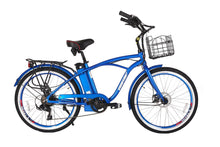 Load image into Gallery viewer, X-Treme Newport Elite 24 Volt Beach Cruiser Electric Bike