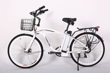 Load image into Gallery viewer, X-Treme Newport Elite 24 Volt Beach Cruiser Electric Bike