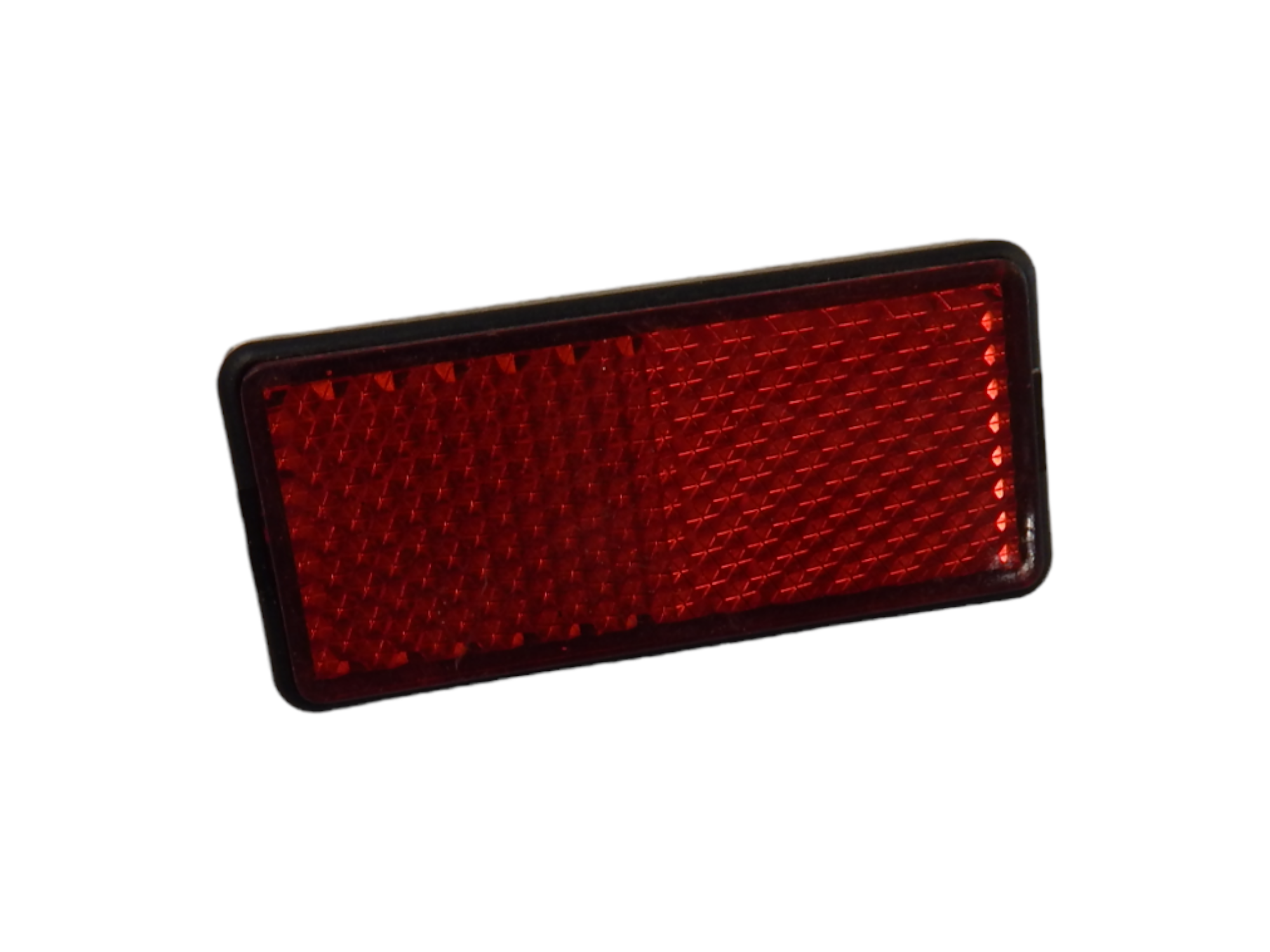 Red Rectangular Rear Reflector – Electric Bicycle